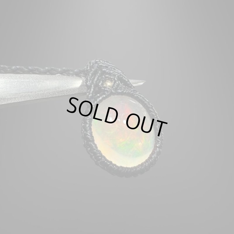 画像3: ☆12/13UP☆ウォーターオパール：燃えるオパール：透明感遊色：スピリットリンク (3)