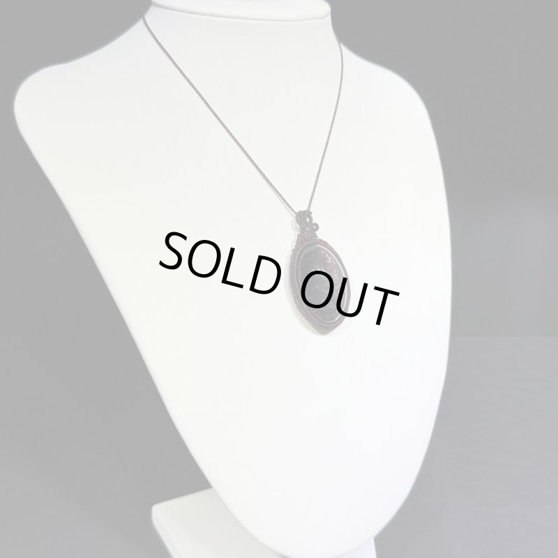 画像5: ☆12/13UP☆:先生作品:アイオライトサンストーン:ハイクオリティ:星空:ブラッドショット:エクリプスチャーム (5)