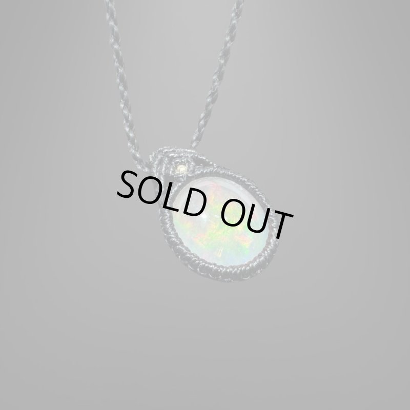 画像2: ☆12/13UP☆ウォーターオパール：燃えるオパール：透明感遊色：スピリットリンク (2)