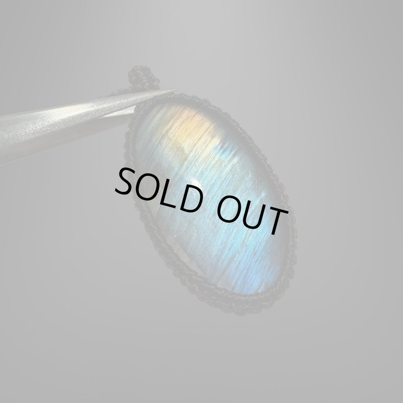 画像3: ☆12/13UP☆ディープブルーラブラドライト：青い光を発する美しいハイクオリティ天然ラブラドライト：ディバインエッセンス (3)