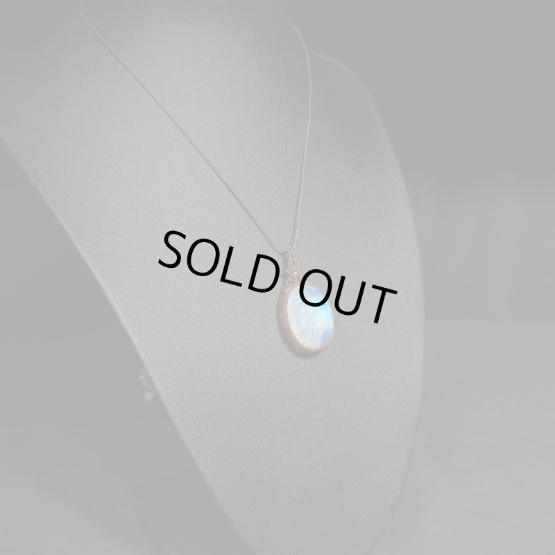 画像5: ☆12/13UP☆月の波動：ロイヤルレインボームーンストーン：先生作品：Bigサイズ：ゼンハーモニクス (5)