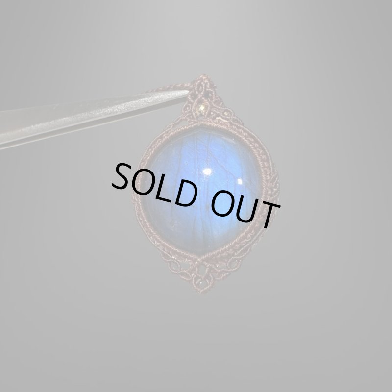 画像3: ☆12/13UP☆ディープブルーラブラドライト見参:満月の世界へ:神聖なる世界:先生作品:ディープブルーフラッシュ:アースラディアンス (3)