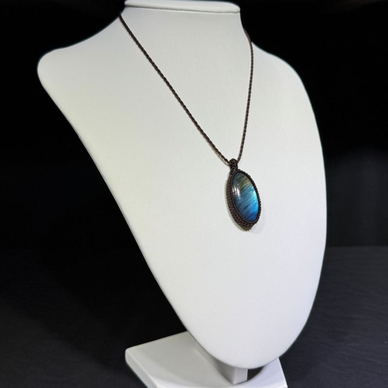 画像5: ☆12/13UP☆ディープブルーラブラドライト:青い光を発する美しいハイクオリティ天然ラブラドライト:ディバインエッセンス (5)