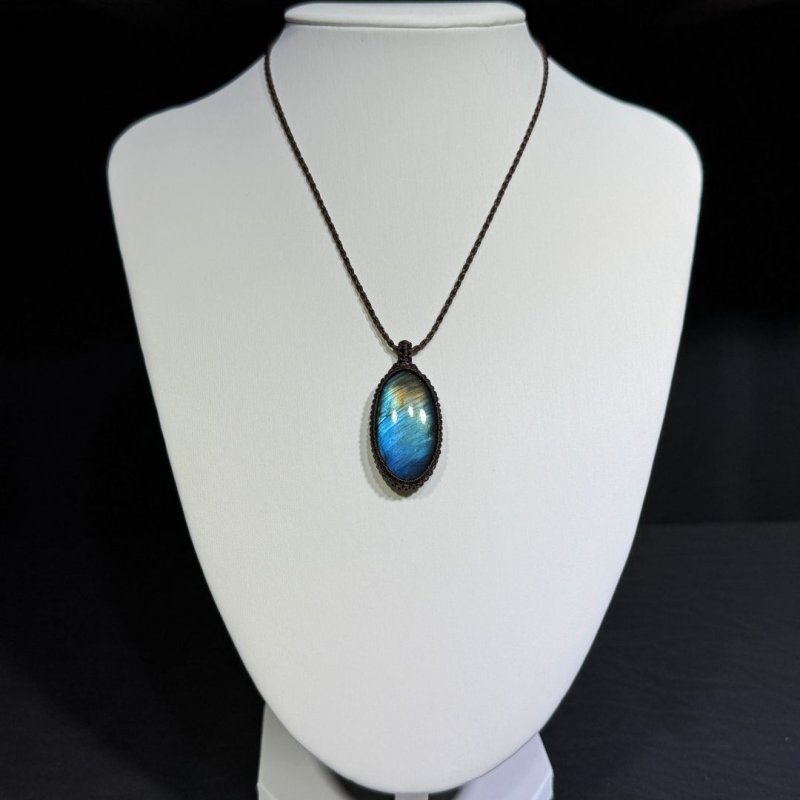 画像4: ☆12/13UP☆ディープブルーラブラドライト:青い光を発する美しいハイクオリティ天然ラブラドライト:ディバインエッセンス (4)