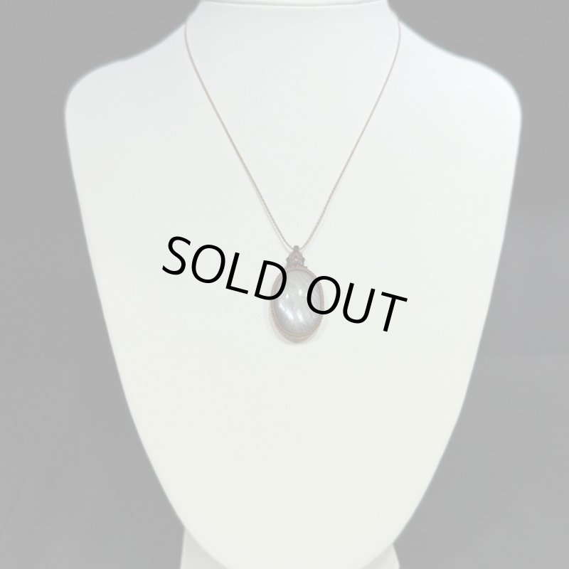 画像4: ☆12/13UP☆ベロモライト:ロシア産ムーンストーン:ロイヤルなシルバーシラー:先生作品:エターナルシェル (4)