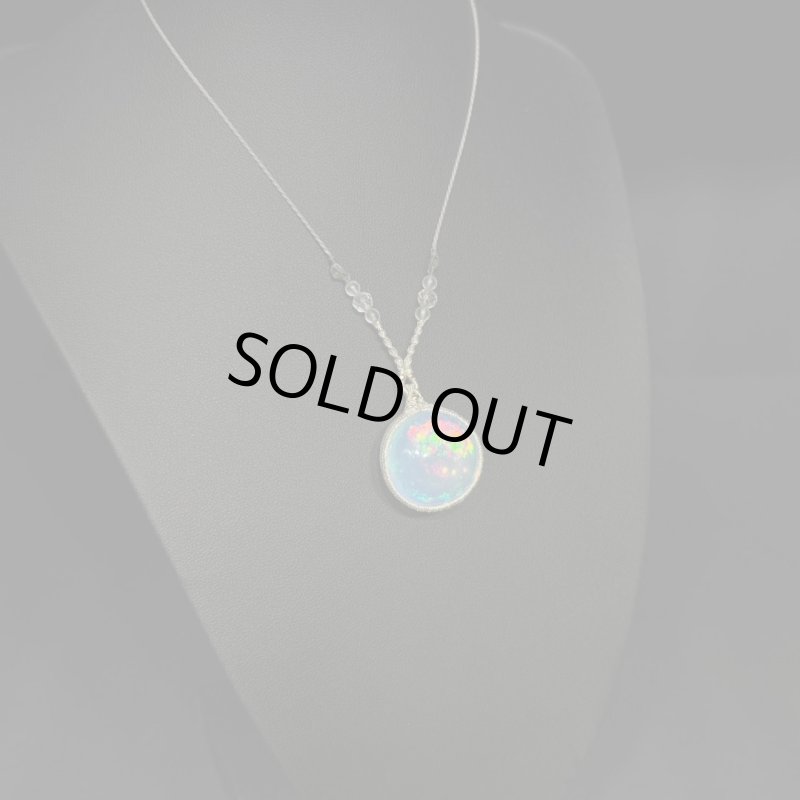 画像6: ☆12/13UP☆エチオピアンオパール：燃えるオパール：透明感ホワイト：ホーリーレイン (6)