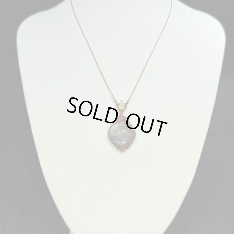 画像4: ☆12/13UP☆ベロモライト：ロシア産ムーンストーン：ロイヤルなシルバーシラー：先生作品：ネイチャーリフレイン (4)