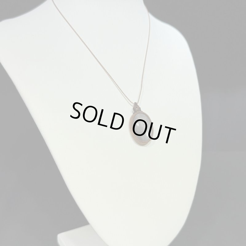 画像5: ☆12/13UP☆ベロモライト:ロシア産ムーンストーン:ロイヤルなシルバーシラー:先生作品:エターナルシェル (5)