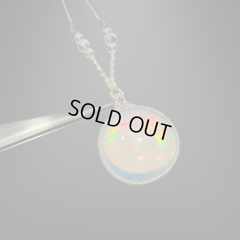 画像4: ☆12/13UP☆エチオピアンオパール：燃えるオパール：透明感ホワイト：ホーリーレイン (4)