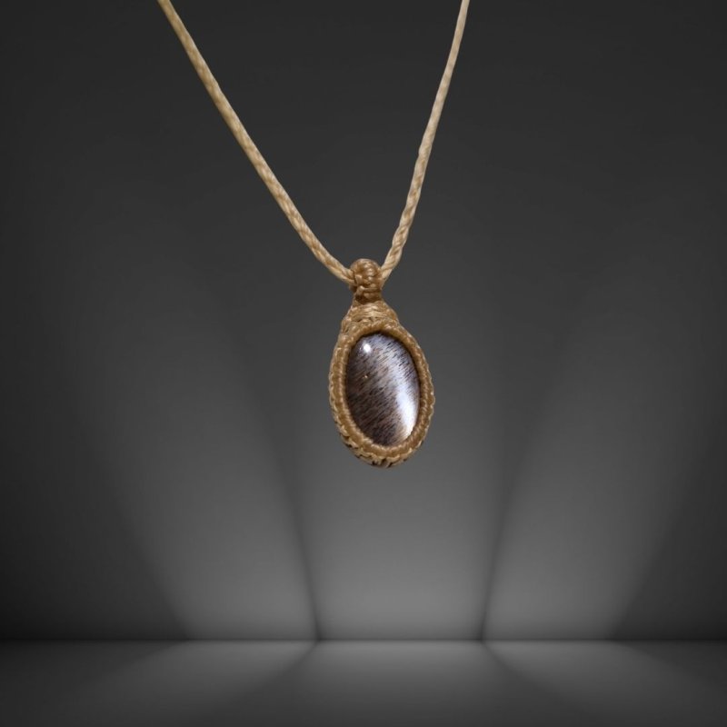 画像4: ☆04/06UP☆ブラックサンストーン：タンザニア産：ここまでギラギラ：ハイクオリティ：太陽の輝きサンストーン：光の迷宮 (4)