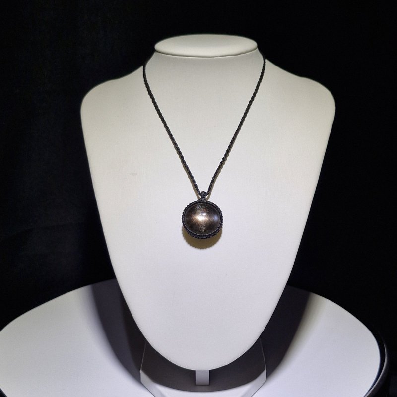 画像5: ☆04/06UP☆ブラックサンストーン：タンザニア産：ここまでギラギラ：ハイクオリティ：太陽の輝きサンストーン：星のオルゴール (5)