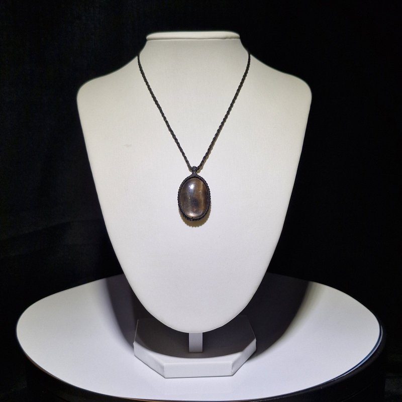 画像6: ☆04/06UP☆【セール35000→15000】ブラックサンストーン:タンザニア産:ここまでギラギラ:ハイクオリティ:太陽の輝きサンストーン:森のことづて (6)