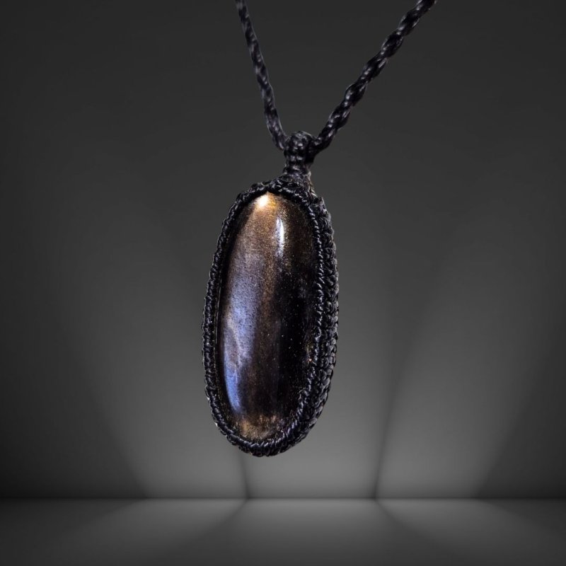 画像3: ☆04/06UP☆ブラックサンストーン:タンザニア産:ここまでギラギラ:ハイクオリティ:太陽の輝きサンストーン:輝く泡沫 (3)