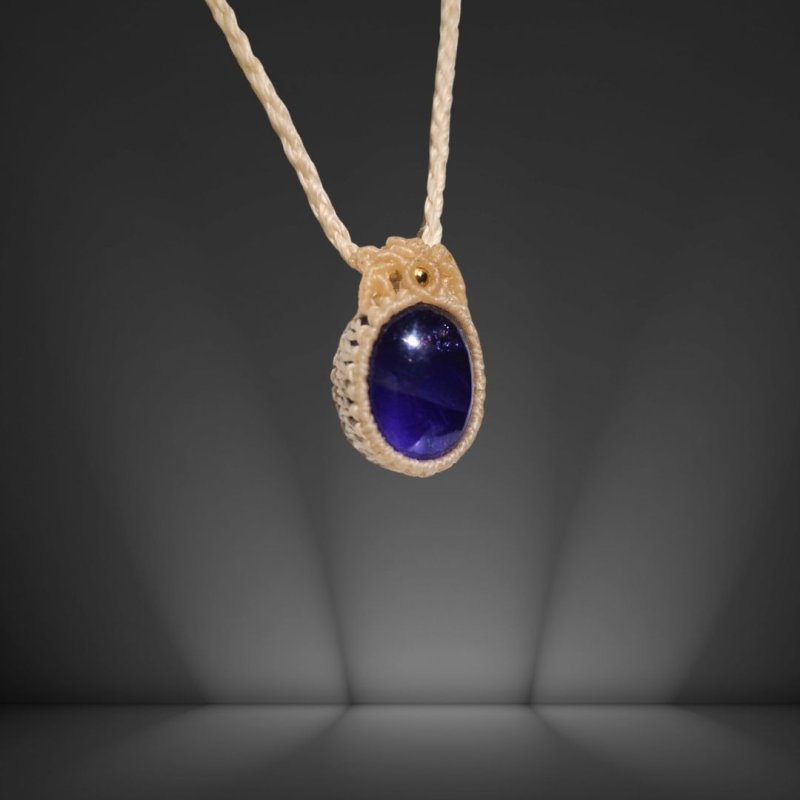 画像2: ☆04/06UP☆【激レア】アイオライトサンストーン:コーディアライト:虹のキラキラが表面に:最高ピースコレクション:涼灯(すずともし) (2)