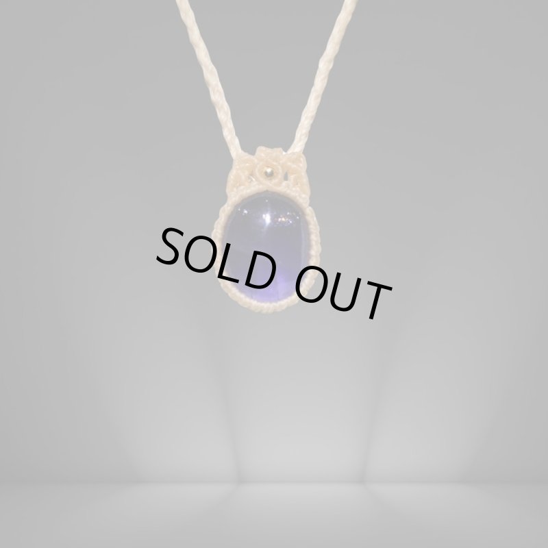 画像1: ☆04/06UP☆【激レア】アイオライトサンストーン：コーディアライト：虹のキラキラが表面に：最高ピースコレクション：涼灯（すずともし） (1)