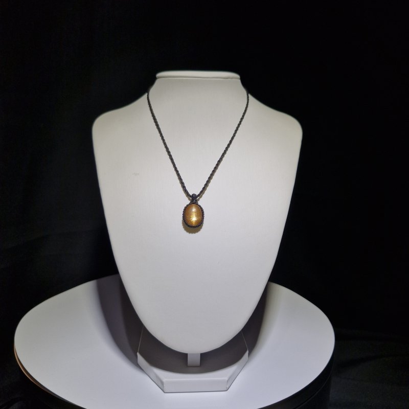 画像4: ☆04/06UP☆オレンジファイヤーサンストーン:タンザニア産:ここまでギラギラ:ハイクオリティ:太陽の輝きサンストーン:光の波動 (4)