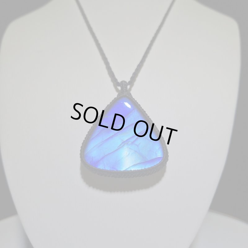 画像5: ☆04/06UP☆ディープブルーラブラドライト:青い光を発する美しいハイクオリティ天然ラブラドライト:蒼の祓(あおのはらい) (5)