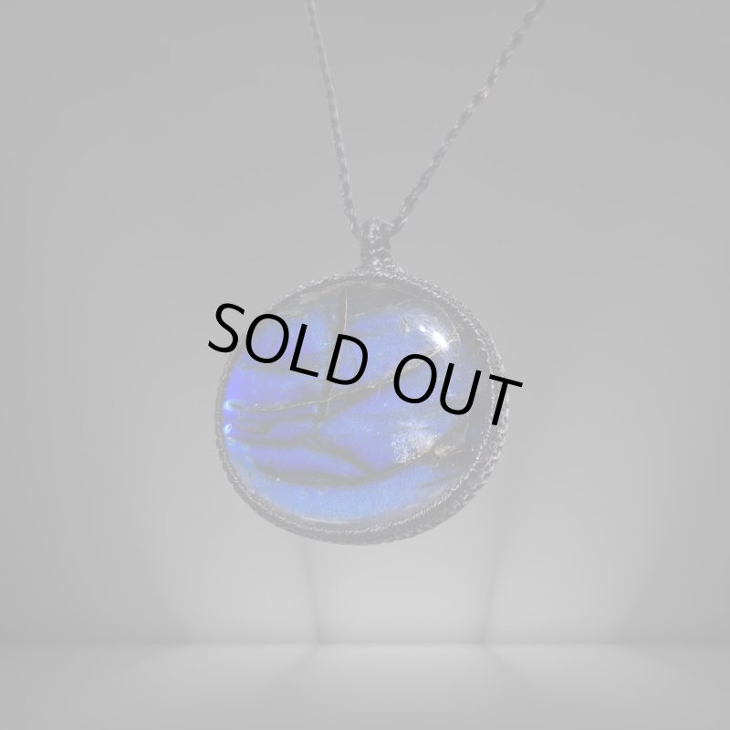 画像2: ☆04/06UP☆ディープブルーラブラドライト：青い光を発する美しいハイクオリティ天然ラブラドライト：藍那月（あいなづき） (2)