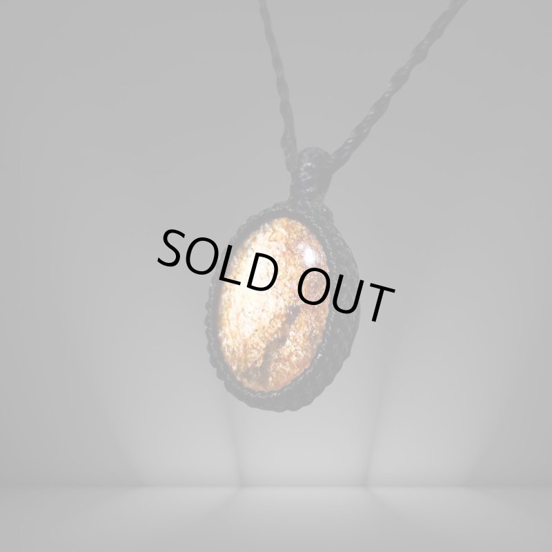 画像4: ☆04/06UP☆オレンジファイヤーサンストーン：タンザニア産：ここまでギラギラ：ハイクオリティ：太陽の輝きサンストーン：月読のきらめき (4)