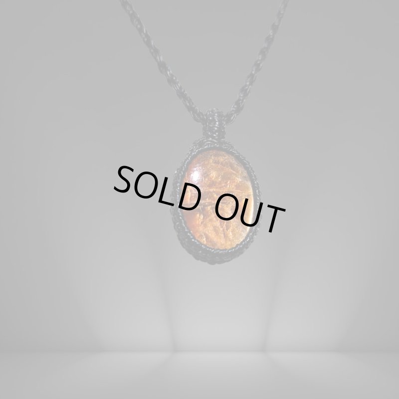 画像3: ☆04/06UP☆オレンジファイヤーサンストーン：タンザニア産：ここまでギラギラ：ハイクオリティ：太陽の輝きサンストーン：宇宙樹（Cosmic Tree） (3)