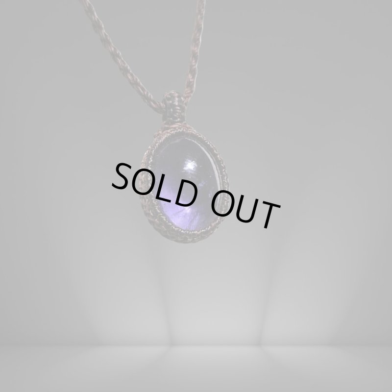 画像3: ☆04/06UP☆【激レア】アイオライトサンストーン：コーディアライト：虹のキラキラが表面に：最高ピースコレクション：空晶（そらしょう） (3)