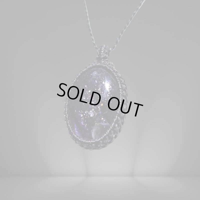 画像3: ☆04/06UP☆アイオライトサンストーン:コーディアライト:虹のキラキラが表面に:最高ピースコレクション:月影の羅針盤 (3)