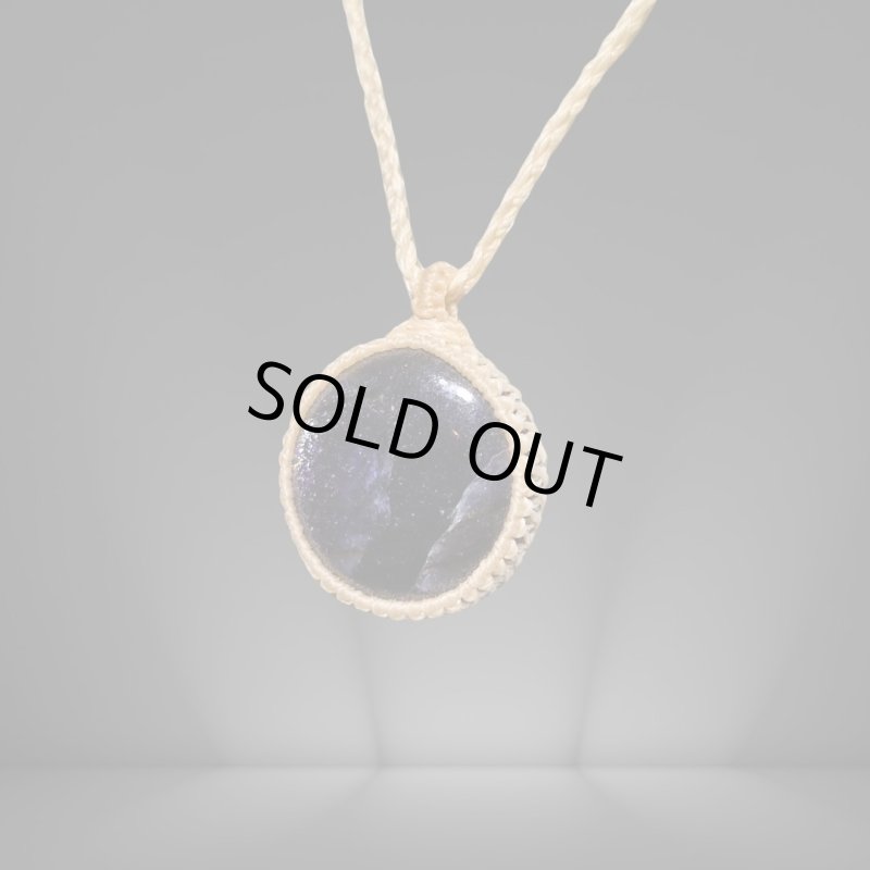 画像2: ☆04/06UP☆アイオライトサンストーン:コーディアライト:虹のキラキラが表面に:最高ピースコレクション:Blue Oracle(ブルー・オラクル) (2)