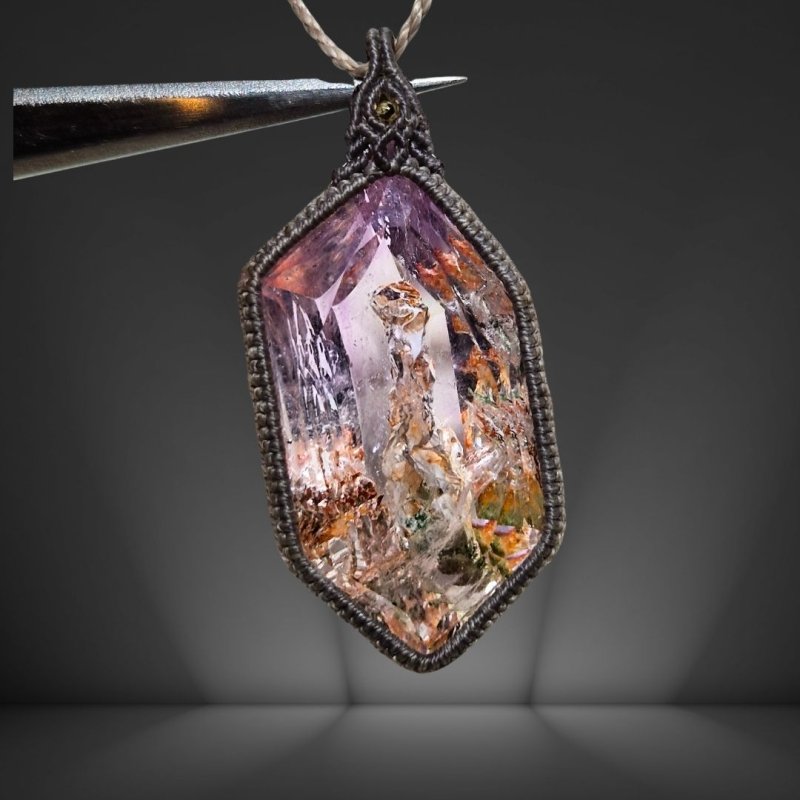 画像5: ☆04/05UP☆【最強の石】奇跡のアメジストクォーツ神入り：ガーデン、アメジスト、エレスチャル水晶：最高級水晶：天晶 (5)