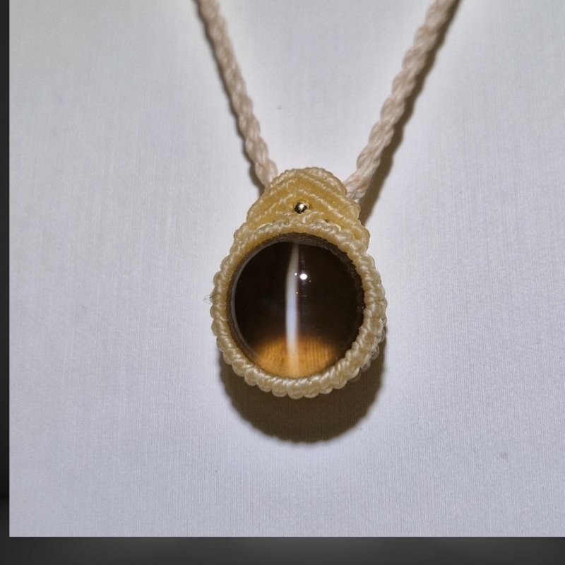 画像3: ☆04/06UP☆シトリンスモーキークォーツキャッツアイ：美しいスターシラー：奇跡の閃光：クォーツコレクションシリーズ：金雷珠（きんらいじゅ） (3)