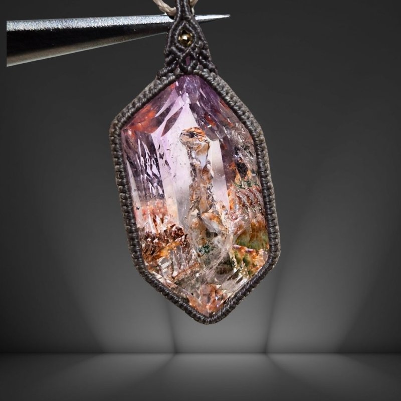 画像6: ☆04/05UP☆【最強の石】奇跡のアメジストクォーツ神入り：ガーデン、アメジスト、エレスチャル水晶：最高級水晶：天晶 (6)