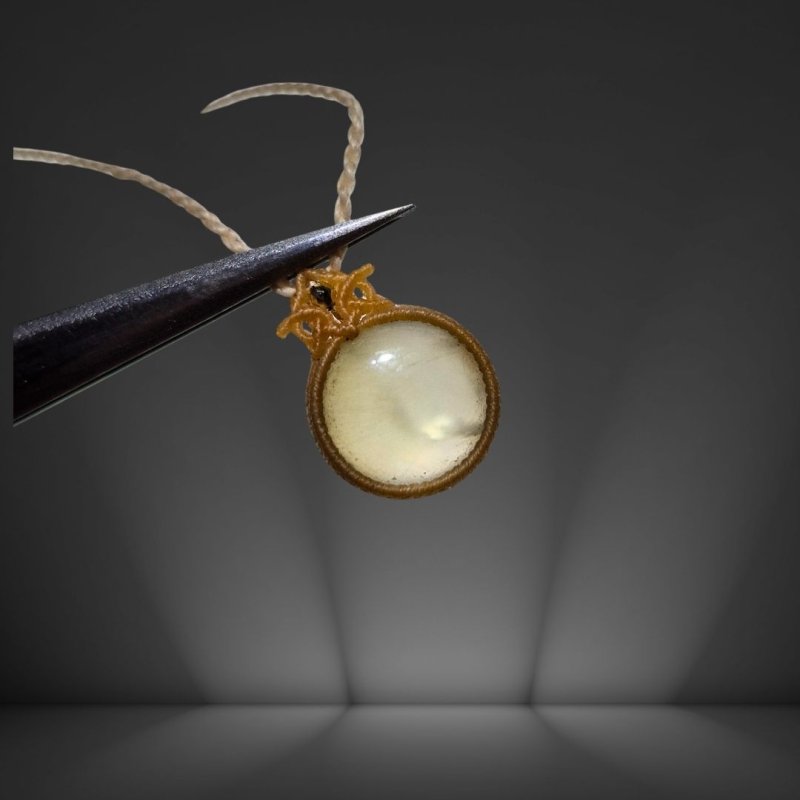 画像4: ☆04/05UP☆プレナイト：ブドウ石：エメラルドグリーン美しいほんわか天然石：小粒ジュエリー：月のかけらデザイン：Yamato Herb（やまと薬草） (4)