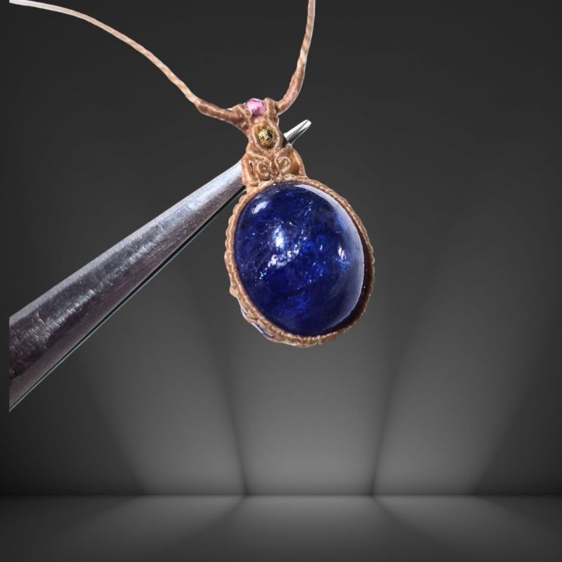 画像2: ☆04/06UP☆タンザナイト:タンザニアメレラニ鉱山産出の宝石:先生作品:超大物:美しい紫色:Mystic Shift(神秘の変化) (2)