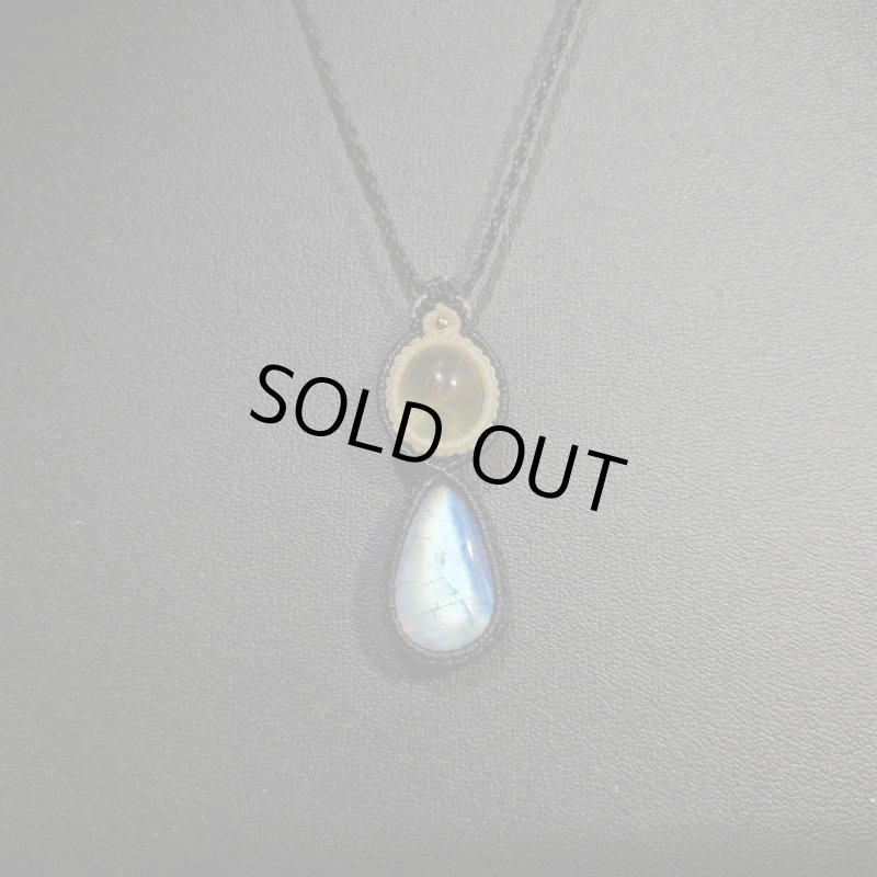 画像2: ☆05/08UP☆ロイヤルムーンストーン×プレナイト：素敵な組み合わせ：最高品質のムーンストーン：ルナ・グリーン（Luna Green） (2)