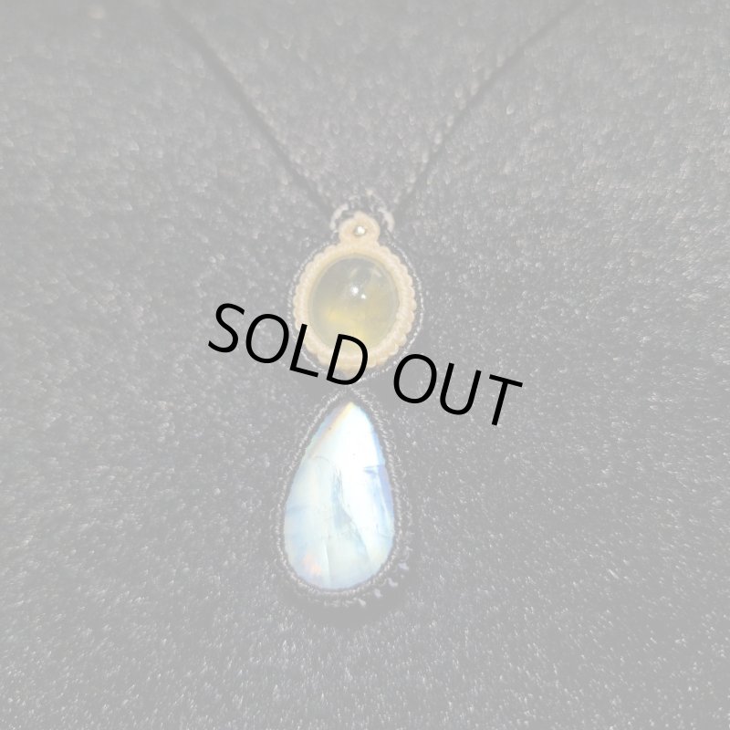 画像8: ☆05/08UP☆ロイヤルムーンストーン×プレナイト：素敵な組み合わせ：最高品質のムーンストーン：ルナ・グリーン（Luna Green） (8)