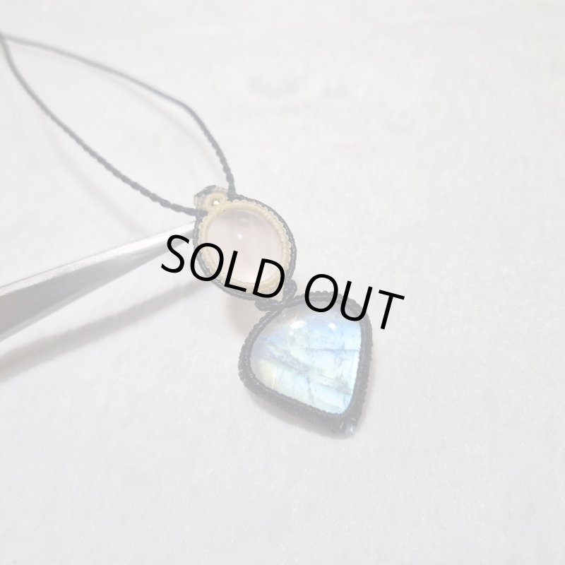 画像4: ☆05/08UP☆ロイヤルムーンストーン×スターローズクォーツ：素敵な組み合わせ：最高品質のムーンストーン：星降る宵の約束 (4)