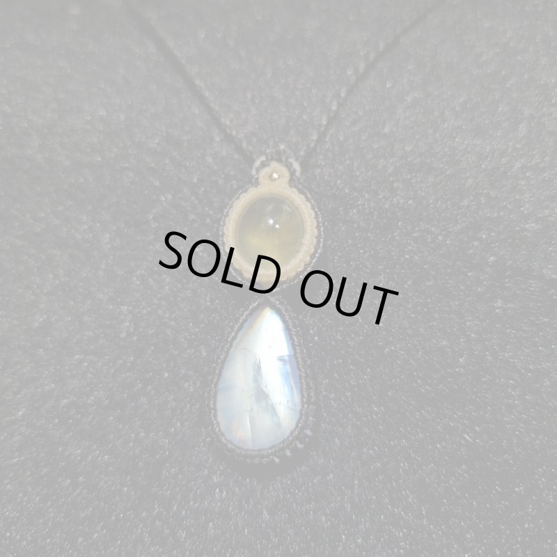 画像10: ☆05/08UP☆ロイヤルムーンストーン×プレナイト：素敵な組み合わせ：最高品質のムーンストーン：ルナ・グリーン（Luna Green） (10)