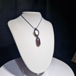 画像2: ☆05/08UP☆ロイヤルムーンストーン×レッドルチルクォーツ：素敵な組み合わせ：最高品質のムーンストーン：虹の谷2 (2)