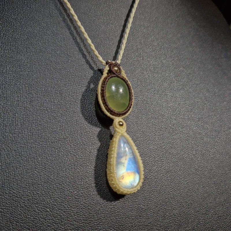 画像5: ☆05/08UP☆ロイヤルムーンストーン×プレナイト：素敵な組み合わせ：最高品質のムーンストーン：オーロラ・ネクサス（Aurora Nexus） (5)