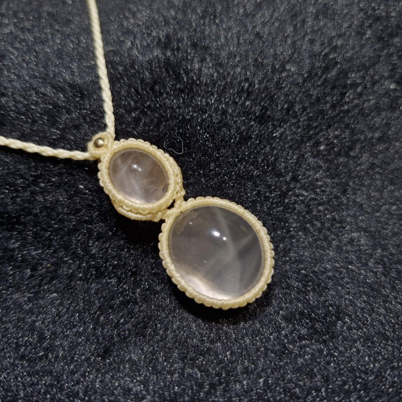 画像7: ☆05/08UP☆ダブルスターローズクォーツ：最高品質の2点を豪華にふんだんに使いました：とてもかわいい二つの石：エーテルの目覚め (7)