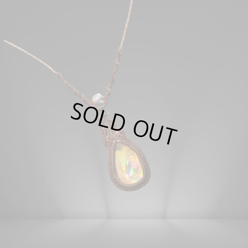 画像5: ☆05/08UP☆ファイアオパール：メキシコ産燃えるオパール：透明感遊色：虹彩のゆりかご（こうさいのゆりかご） (5)