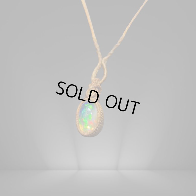 画像3: ☆05/08UP☆ファイアオパール：メキシコ産燃えるオパール：透明感遊色：虹彩のゆりかご（こうさいのゆりかご）2 (3)