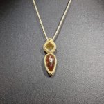 画像5: ☆05/08UP☆ゴールドルチル×レッドルチルクォーツ：最高品質の2点を豪華にふんだんに使いました：金運のエネルギーをあなたに：金の羅針盤 (5)