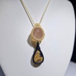 画像5: ☆05/08UP☆ゴールドルチル×スターローズクォーツ：最高品質の2点を豪華にふんだんに使いました：金運のエネルギーをあなたに：ソラノカケラ (5)