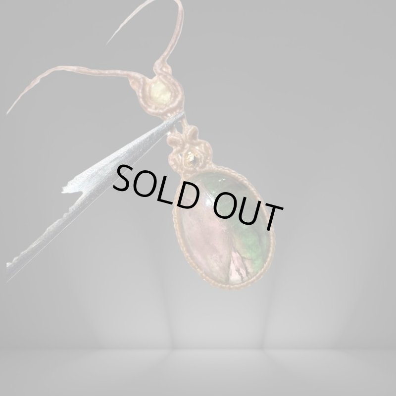 画像2: ☆04/06UP☆トルマリンの奇跡バイカラー:電気石:大変珍しいバイカラー:美しいスイカのグラデーション: 月光陽炎(げっこうかげろう) (2)