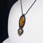画像4: ☆05/08UP☆ゴールドルチル×ゴールドルチルクォーツ：最高品質の2点を豪華にふんだんに使いました：金運のエネルギーをあなたに：月光の導（げっこうのみちびき） (4)