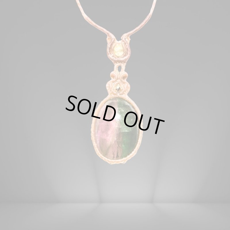 画像3: ☆04/06UP☆トルマリンの奇跡バイカラー:電気石:大変珍しいバイカラー:美しいスイカのグラデーション: 月光陽炎(げっこうかげろう) (3)