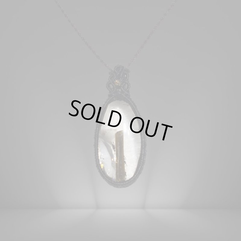 画像4: ☆07/09UP☆【超ハイクオリティ】：トルマリンインクォーツ：先生作品：緑色の美しいトルマリンが内包された水晶：Moonlit Clarity — 月明かりの浄化 (4)