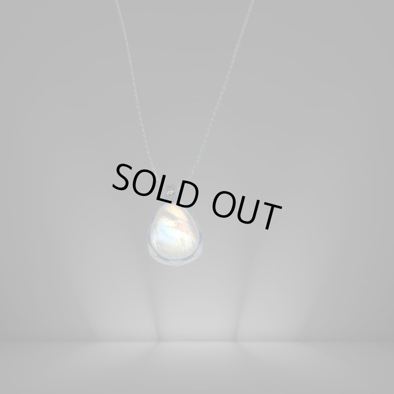 画像3: ☆07/09UP☆月の波動：先生作品：マイ黒マクラメ：ロイヤルレインボームーンストーン：月の暦シリーズ：月のかけらムーンストーン：ルナセレナーデ (3)