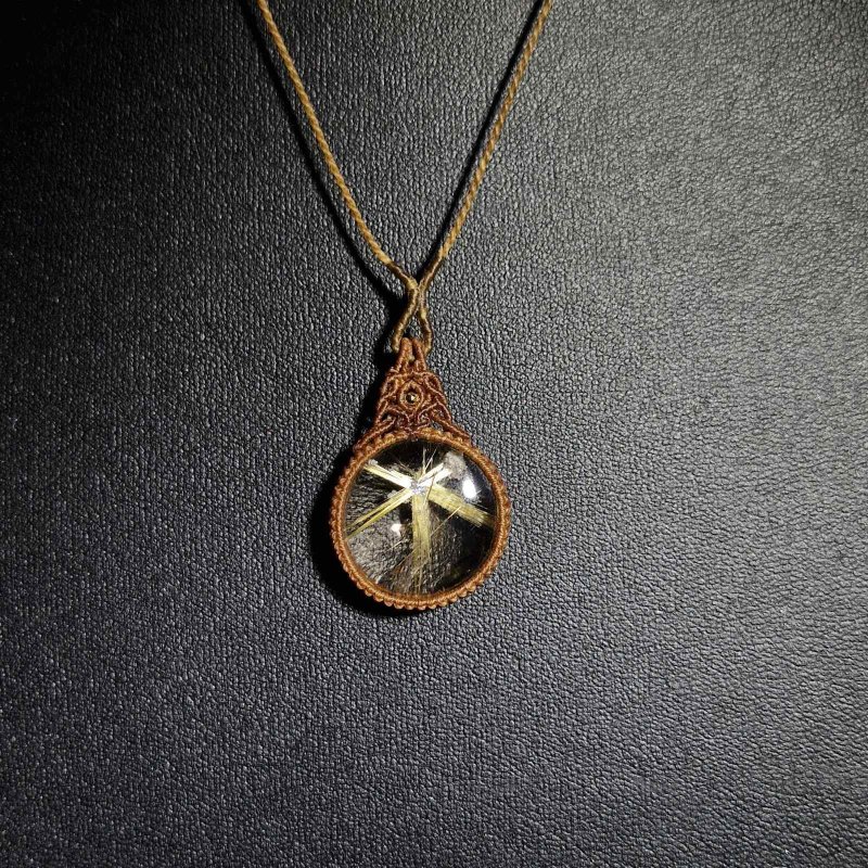 画像7: ☆07/09UP☆【超ハイクオリティ】：ゴールドルチルクォーツ：ハイクオリティ：先生作品：金の天然の柱が石の中に：宙の舞（そらのまい） (7)