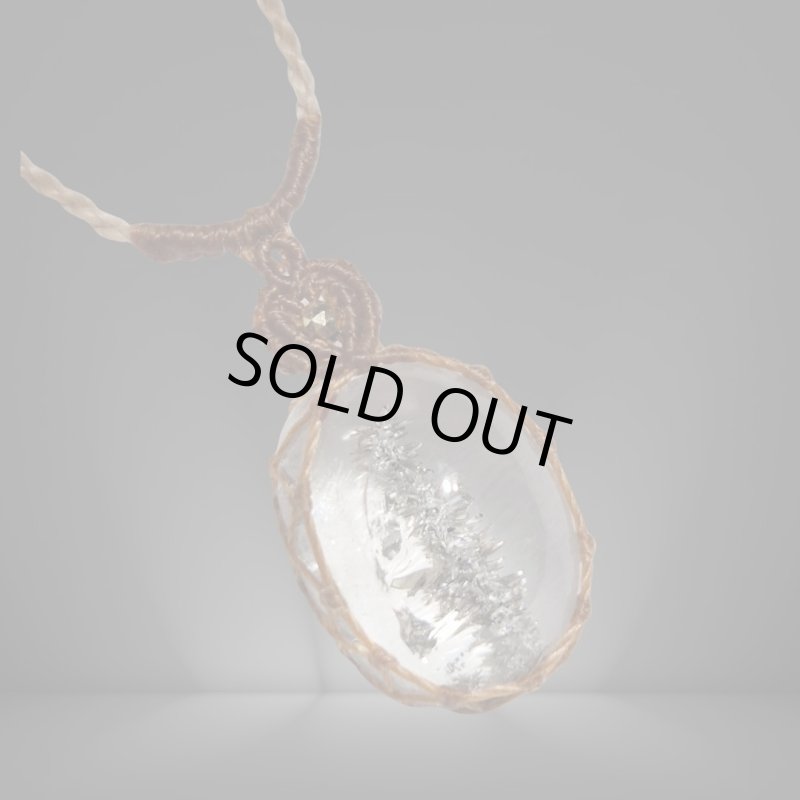 画像2: ☆07/10UP☆【超ハイクオリティ】：シルバールチルの結晶：先生作品：まるで柱のような：銀糸の夢（ぎんしのゆめ） (2)